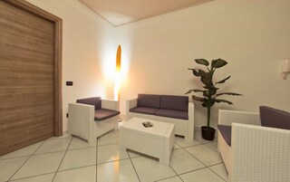 Sala de estar en el lobby