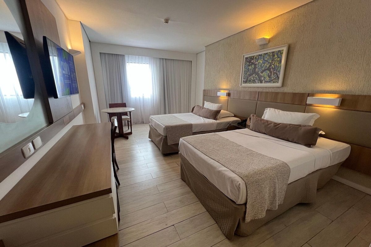 Minibar, in-room safe, desk, blackout drapes