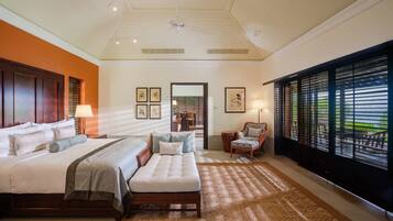 Grand Villa | Bộ đồ giường cao cấp, minibar, két bảo mật tại phòng, bàn
