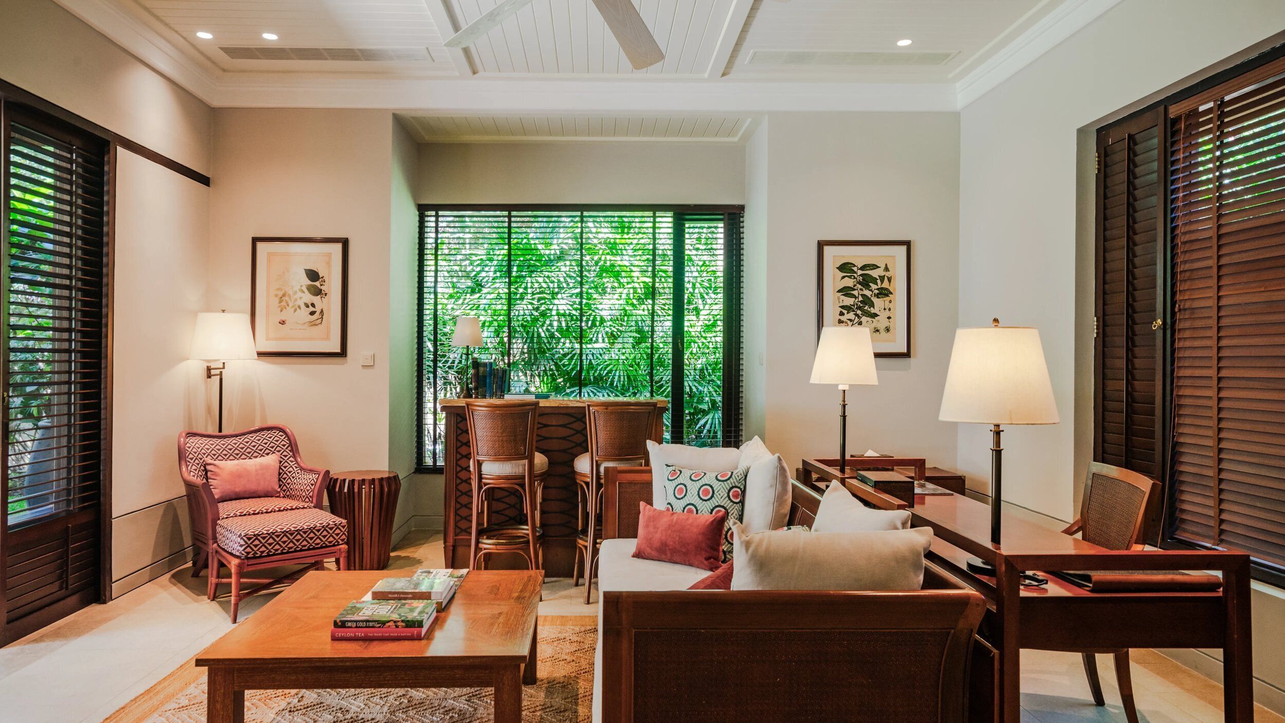 flat-screen tv, books