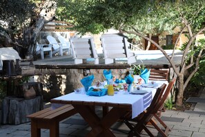 Komplett frukost varje dag (USD 20 per person)