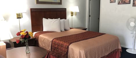 Free WiFi, bed sheets