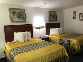 Standard Room, 2 Queen Beds, Non Smoking | Free WiFi, bed sheets