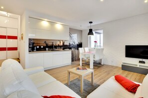 Flat-screen TV - Apartinfo Apartments - Sadowa (Gdansk)