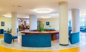 Mostrador para check-in y check-out