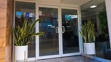 Entrada de la propiedad