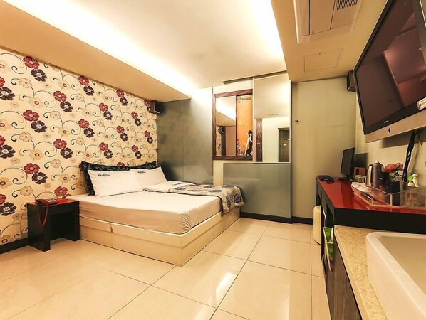 스탠다드 더블룸, 더블침대 1개 | 무료 WiFi