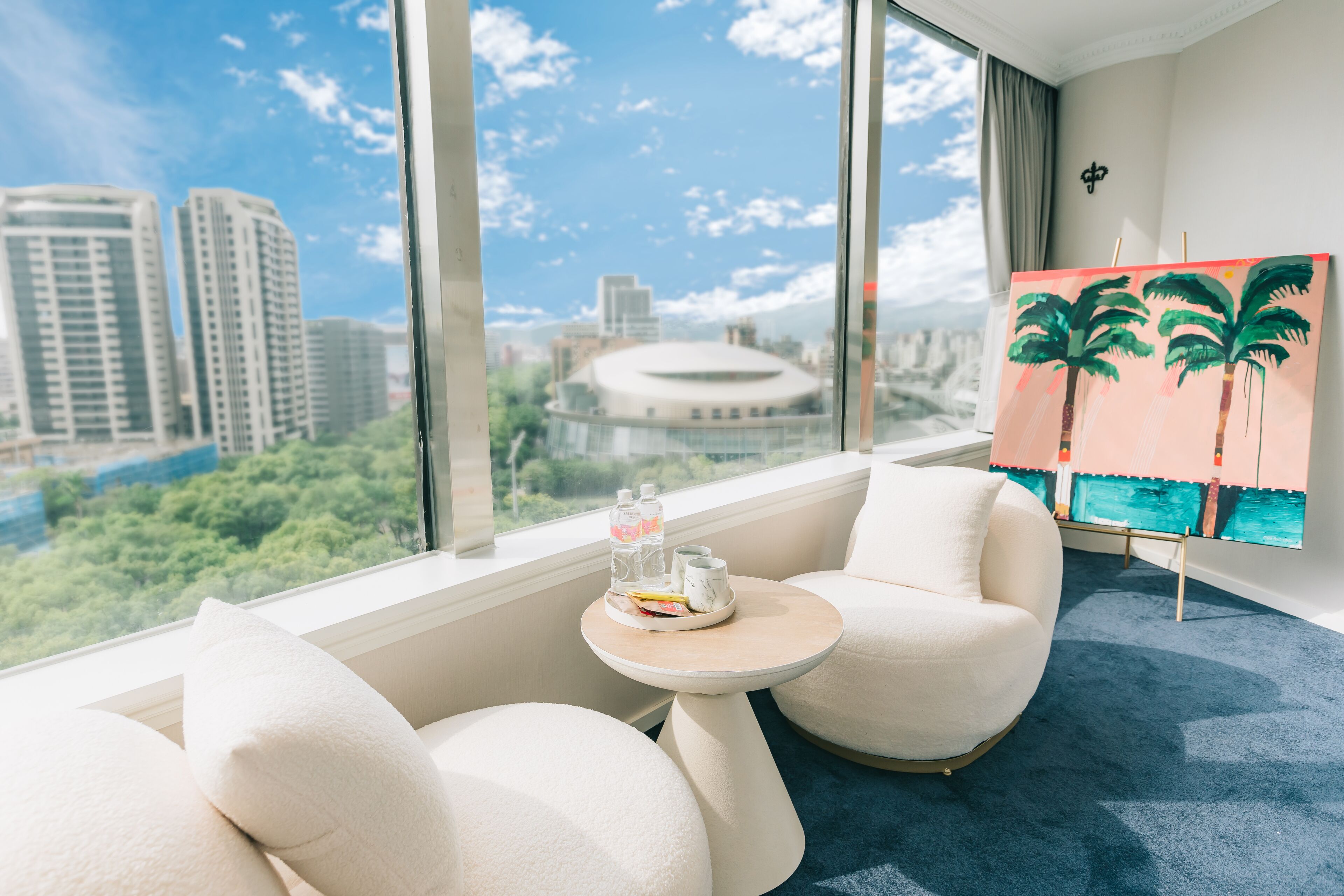 meistay suite 105 | in-room dining