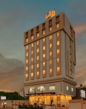 Front of property – evening/night
