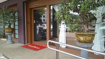 Entrada de la propiedad