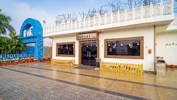 Fassade der Unterkunft