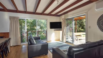 Cottage, 3 chambres | Coin séjour