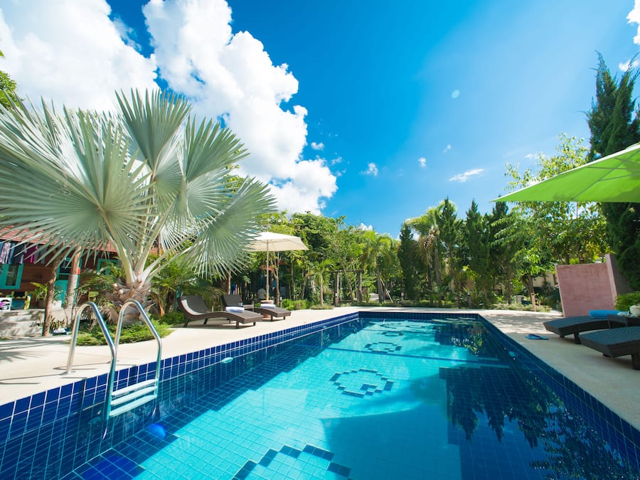 Outdoor pool