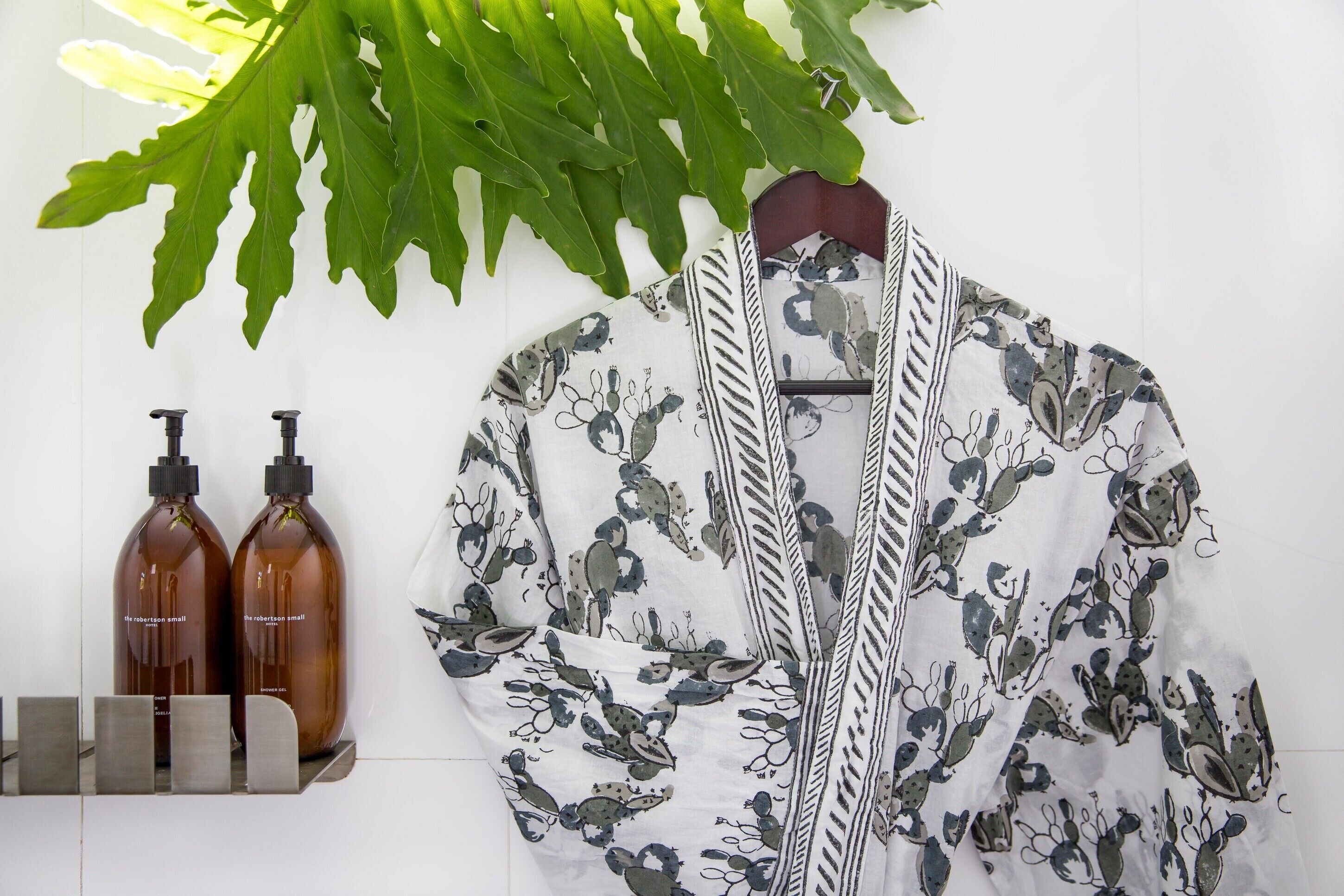 stable suite | bathroom | designer toiletries, hair dryer, bathrobes, slippers