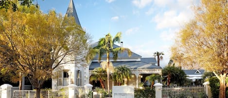 Voorkant van accommodatie