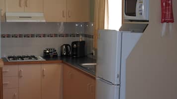 Ferienhaus, 2 Schlafzimmer, Whirlpool | Eigene Küche | Kühlschrank, Mikrowelle, Herdplatte, Toaster