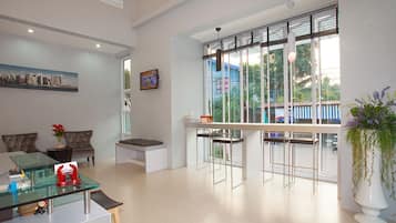 Lobby sitting area