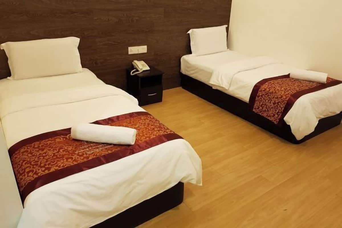 1 bedroom, desk, blackout curtains, iron/ironing board