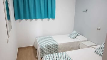 2 bilik tidur, peralatan tempat tidur premium