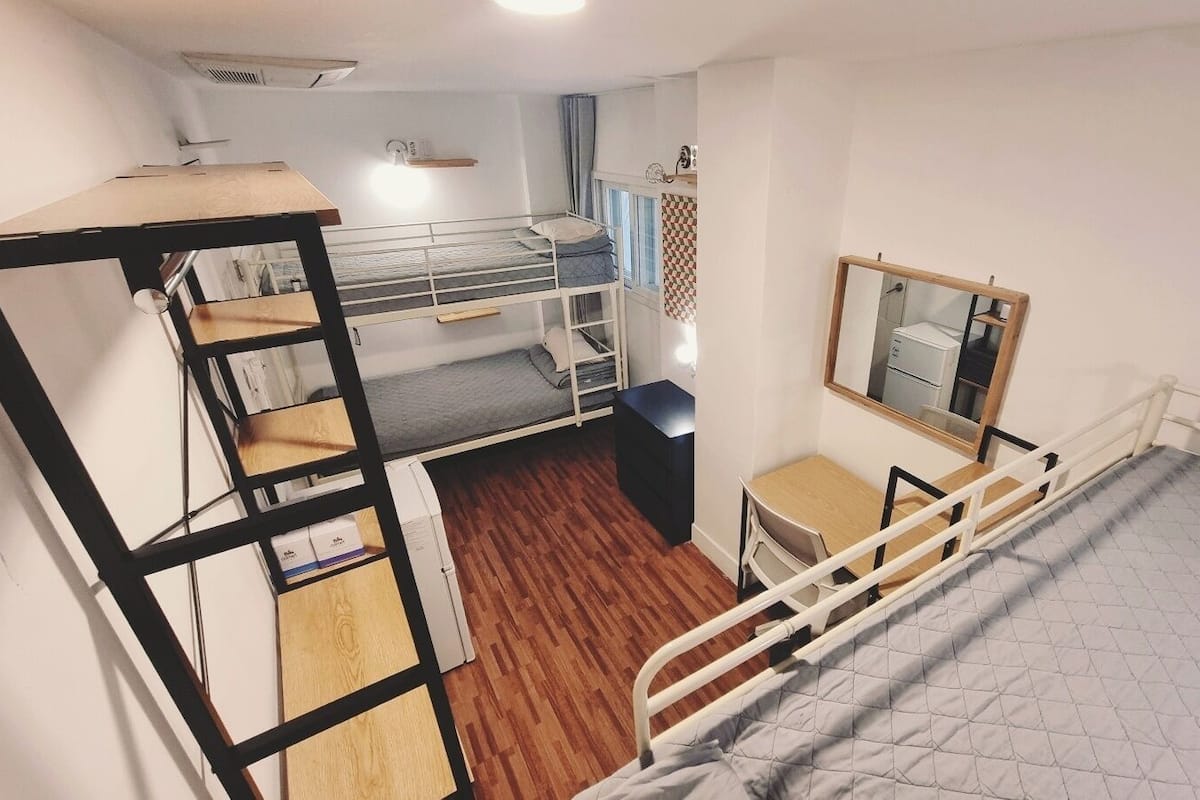 Blackout drapes, iron/ironing board, free WiFi, bed sheets