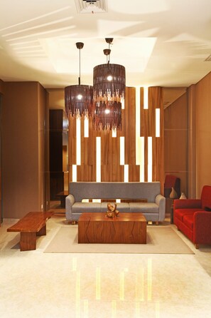 Sala de estar en el lobby