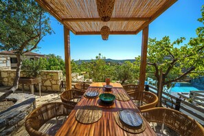 Luxury Suite, 2 Bedrooms, Valley View | Terrace/patio