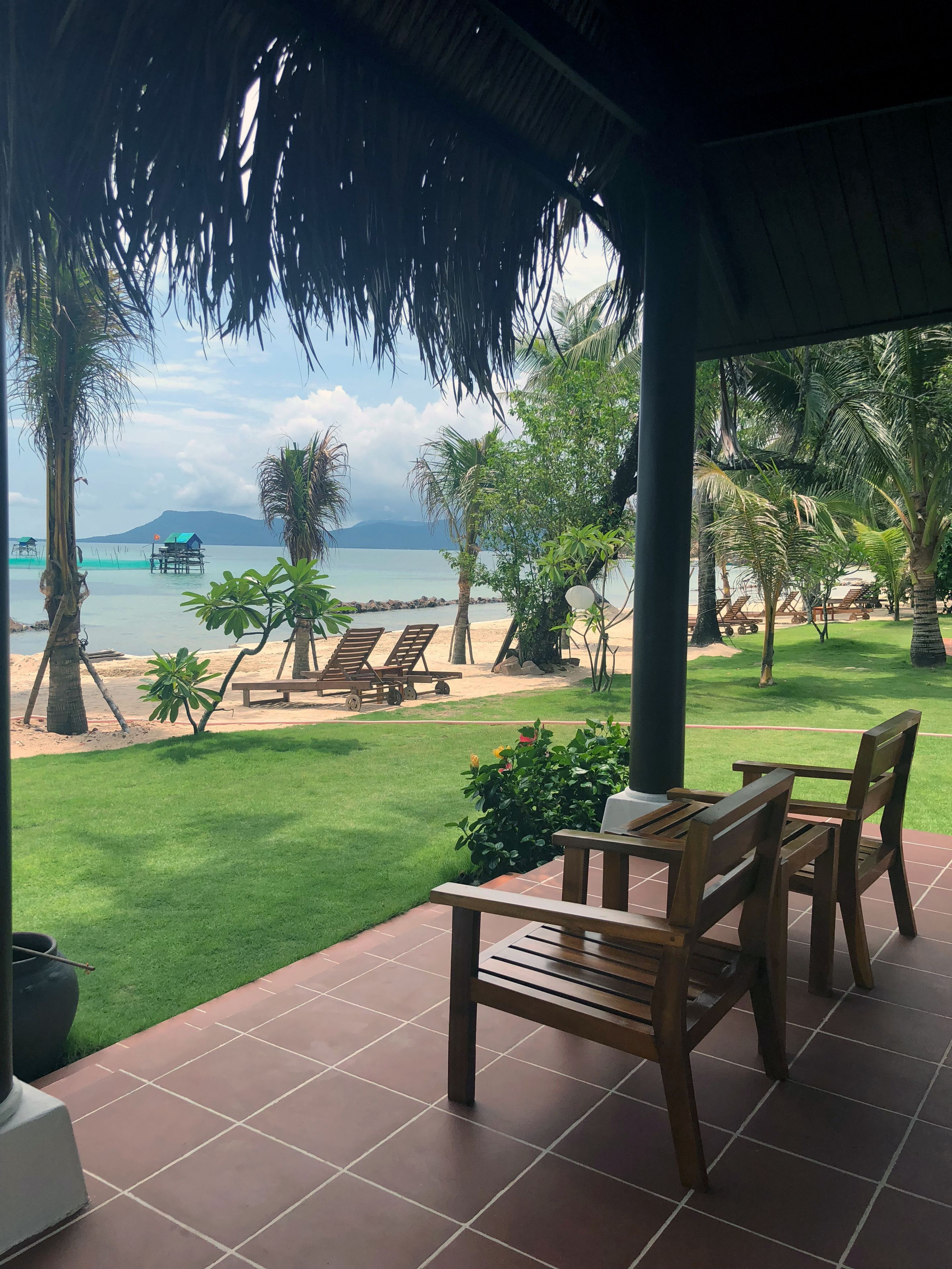 double room, beachfront | view from room