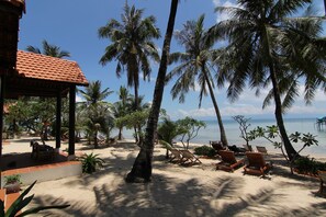 Privatstrand, Kajakfahren