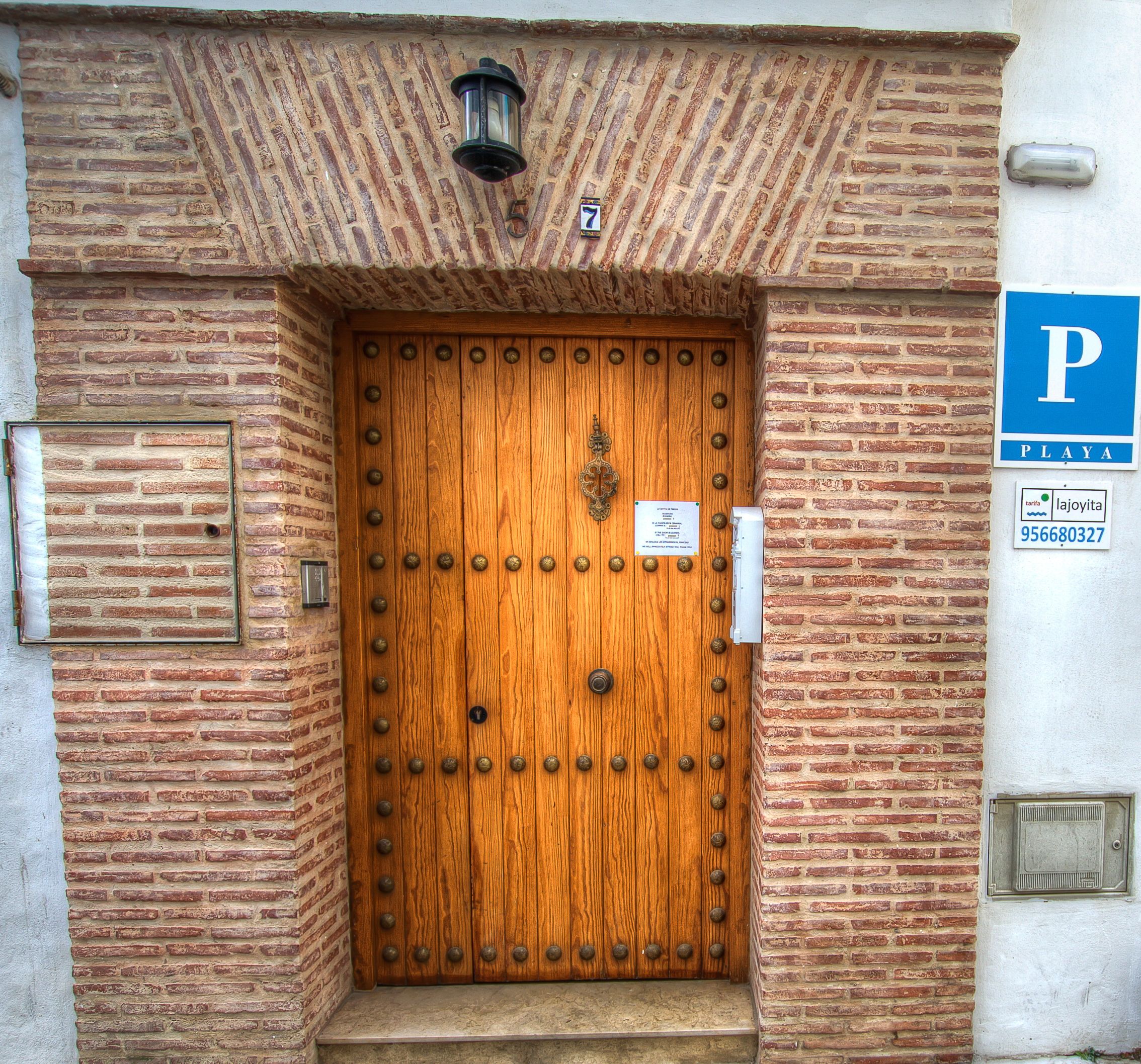 Ingresso della struttura