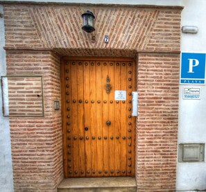 Entrée de l’hébergement