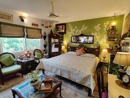 Quarto superior | 4 quartos, roupas de cama de algodão egípcio, edredons de pluma