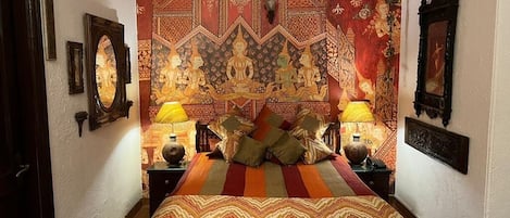 4 Schlafzimmer, Bettwäsche aus ägyptischer Baumwolle, Daunenbettdecken