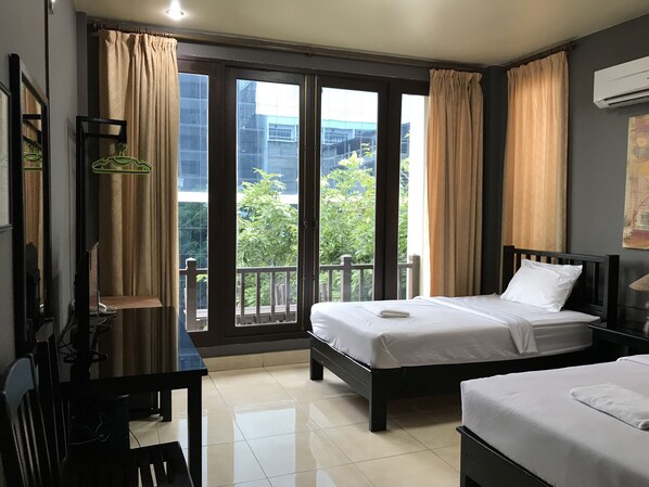 Superior Twin Room, Balcony | View from room