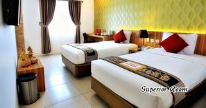 Superior Room, Non Smoking | Premium bedding, desk, rollaway beds, free WiFi - Grand HAP Hotel (Surakarta)