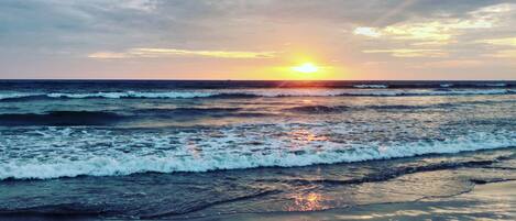 Beach nearby, white sand