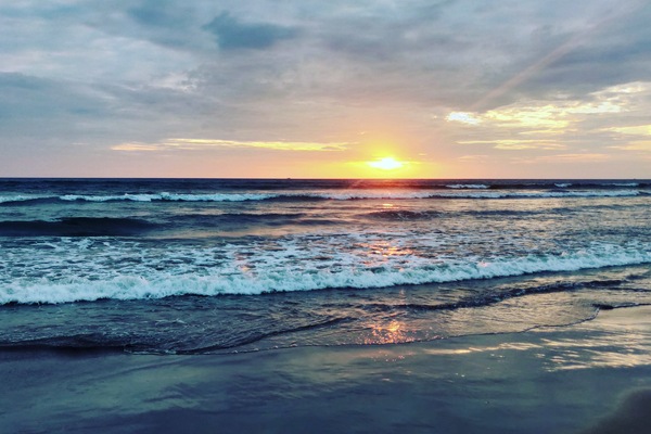 Beach nearby, white sand