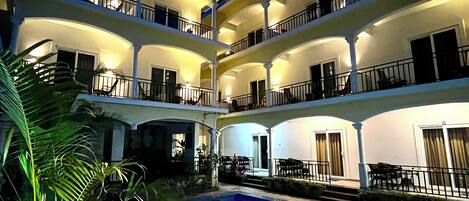 Memory-foam beds, blackout curtains, free WiFi, bed sheets