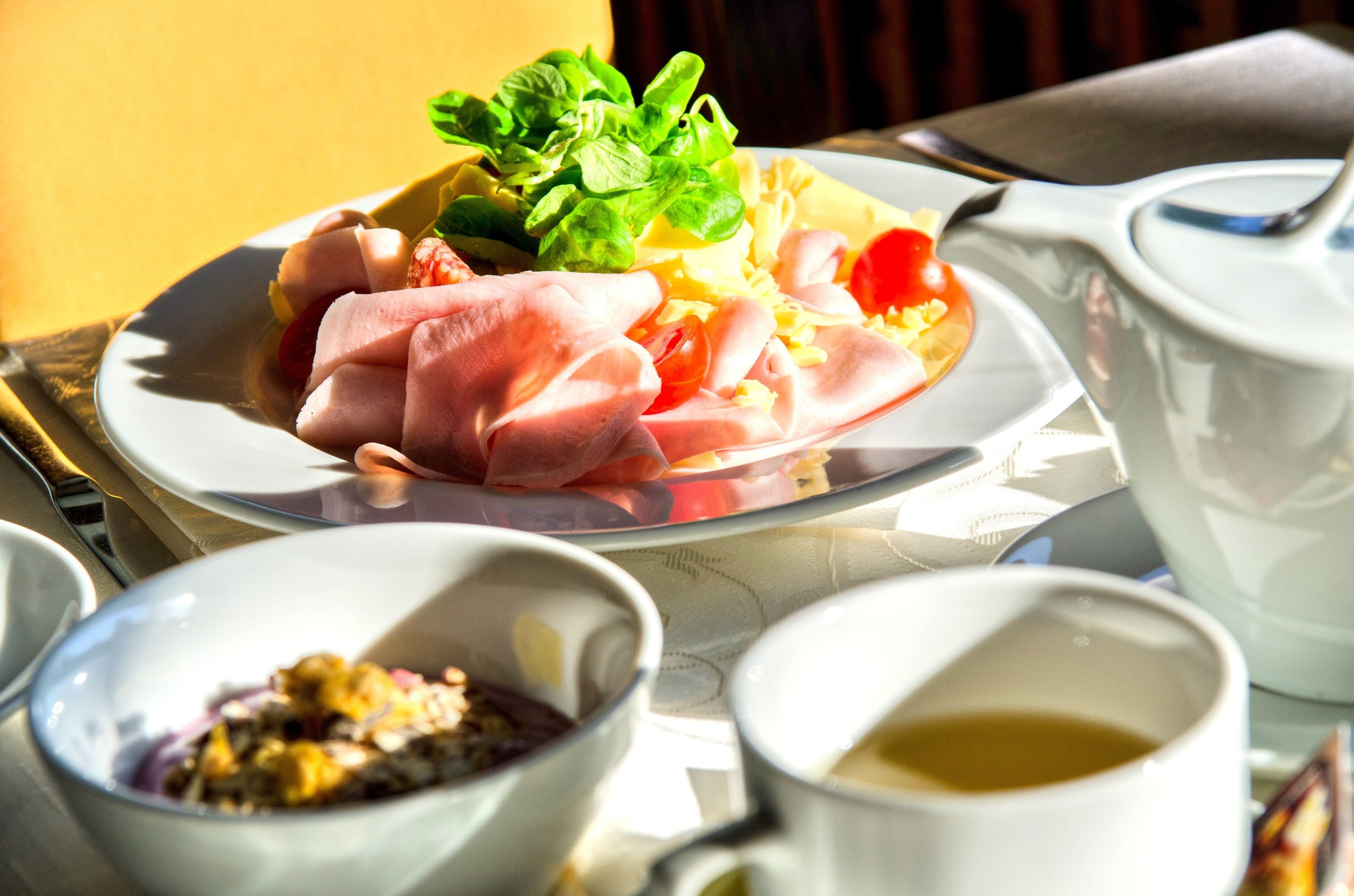 daily buffet breakfast (eur 8 per person)