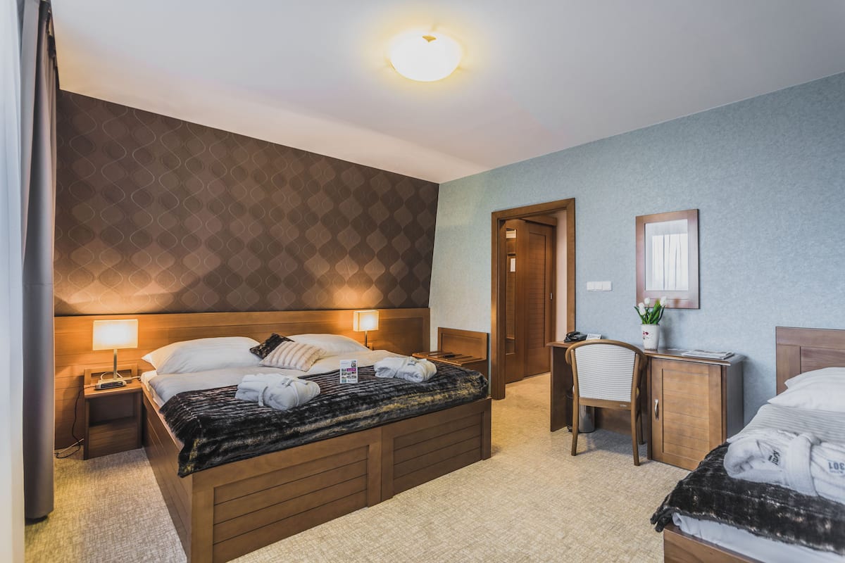 triple room (free wellness access) | minibar, in-room safe, desk, rollaway beds