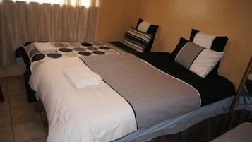 Desk, cots/infant beds, rollaway beds, free WiFi