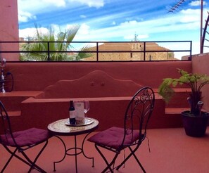 Dobbeltrom, terrasse | Balkong