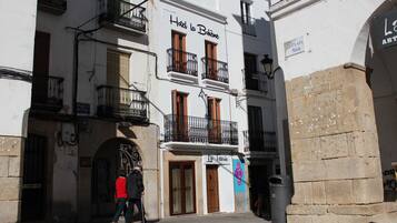 Voorkant van accommodatie