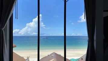 Deluxe-Doppelzimmer | Strand-/Meerblick