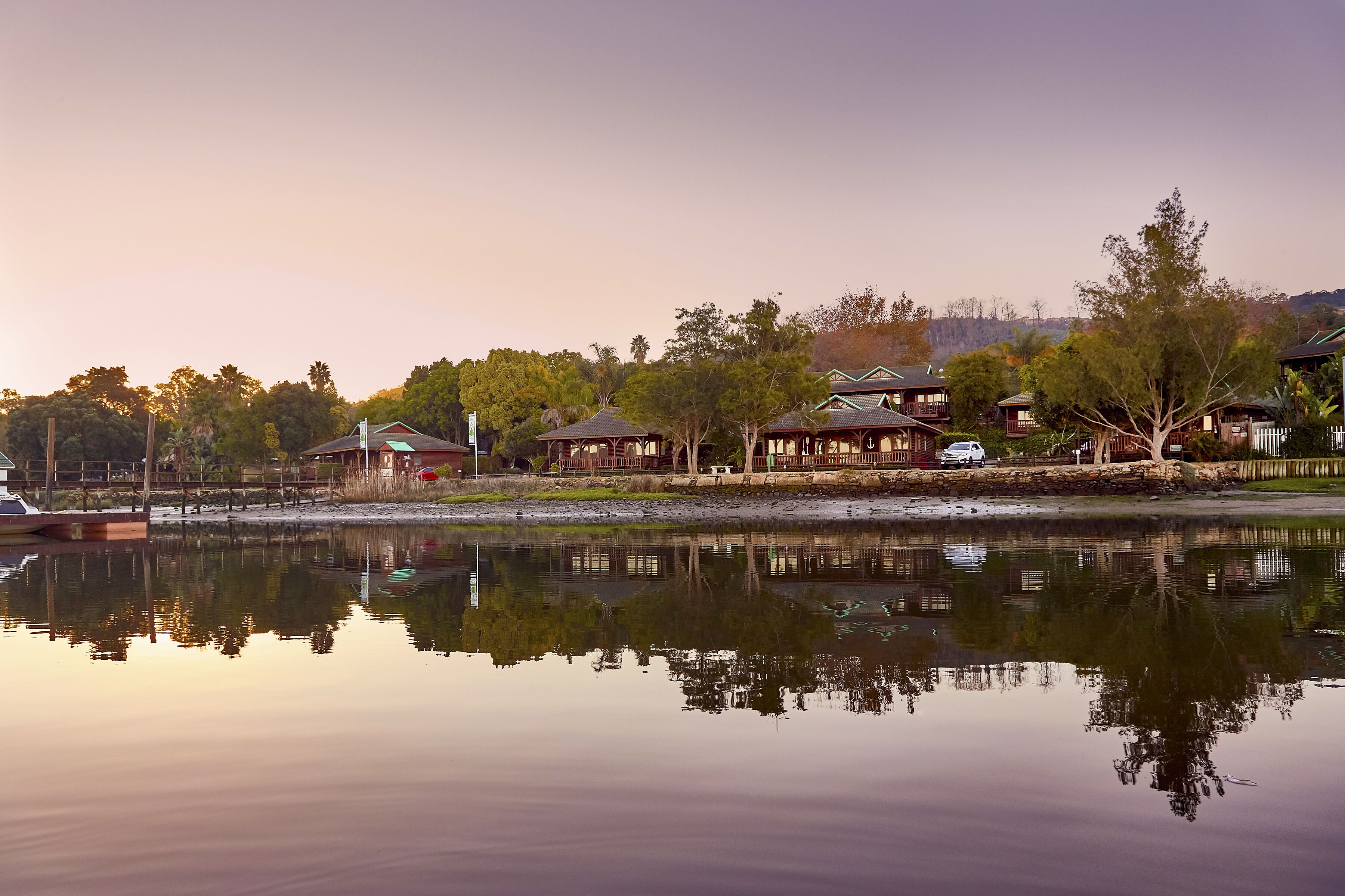 Front of property - evening/night