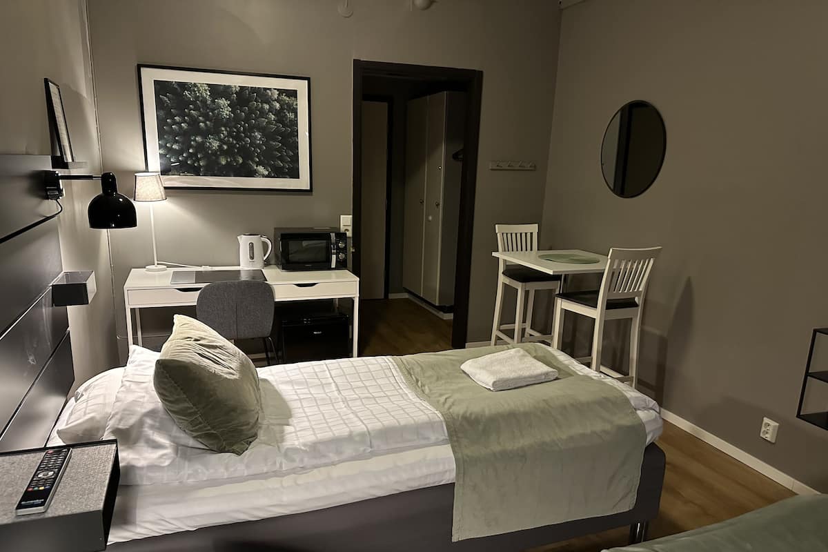 2 habitaciones y ropa de cama de alta calidad