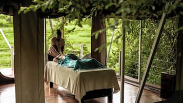 Body treatments, body scrubs, facials, massage/treatment rooms