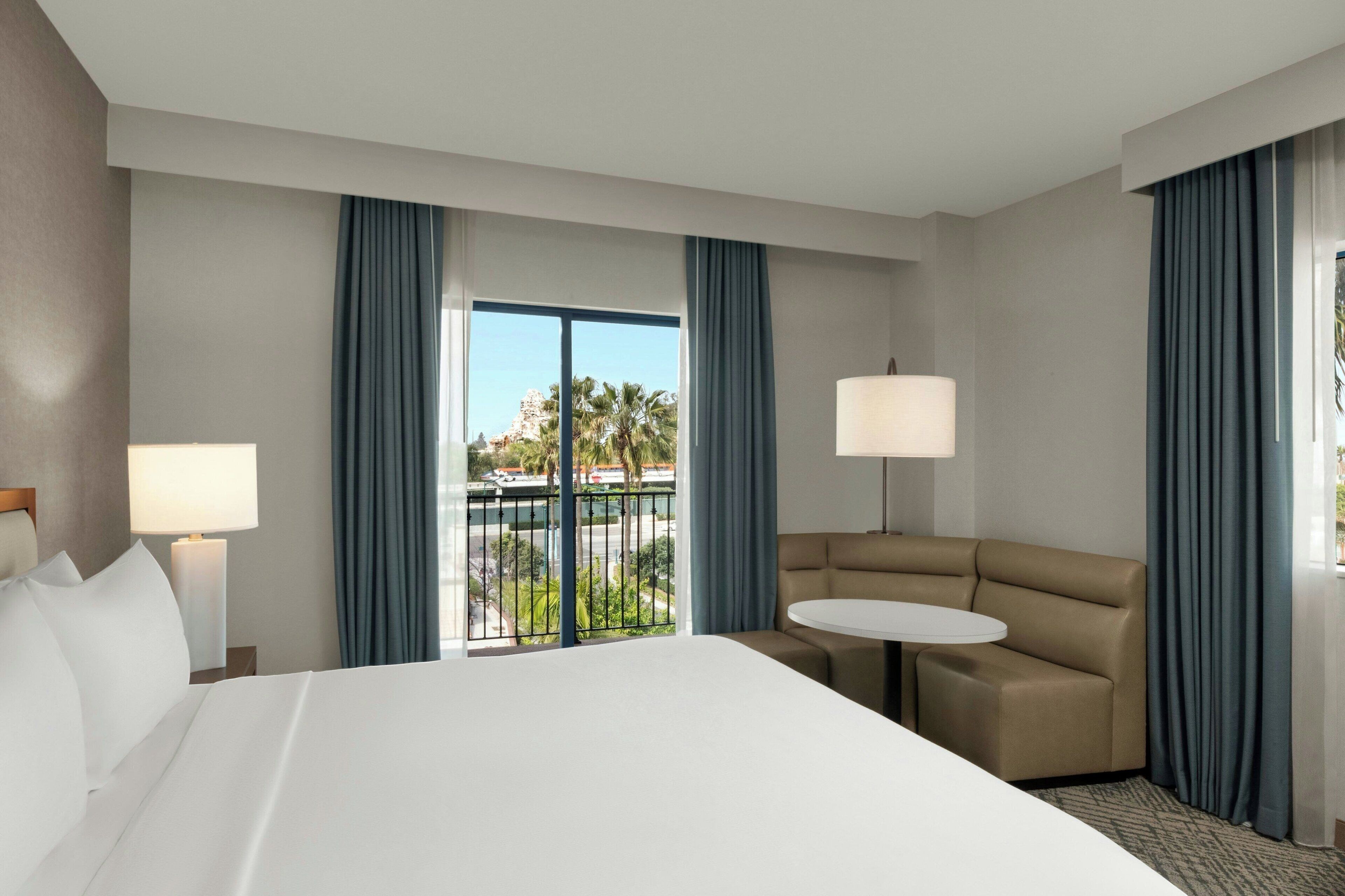 room, 1 king bed, balcony, resort view | premium bedding, in-room safe, desk, iron/ironing board