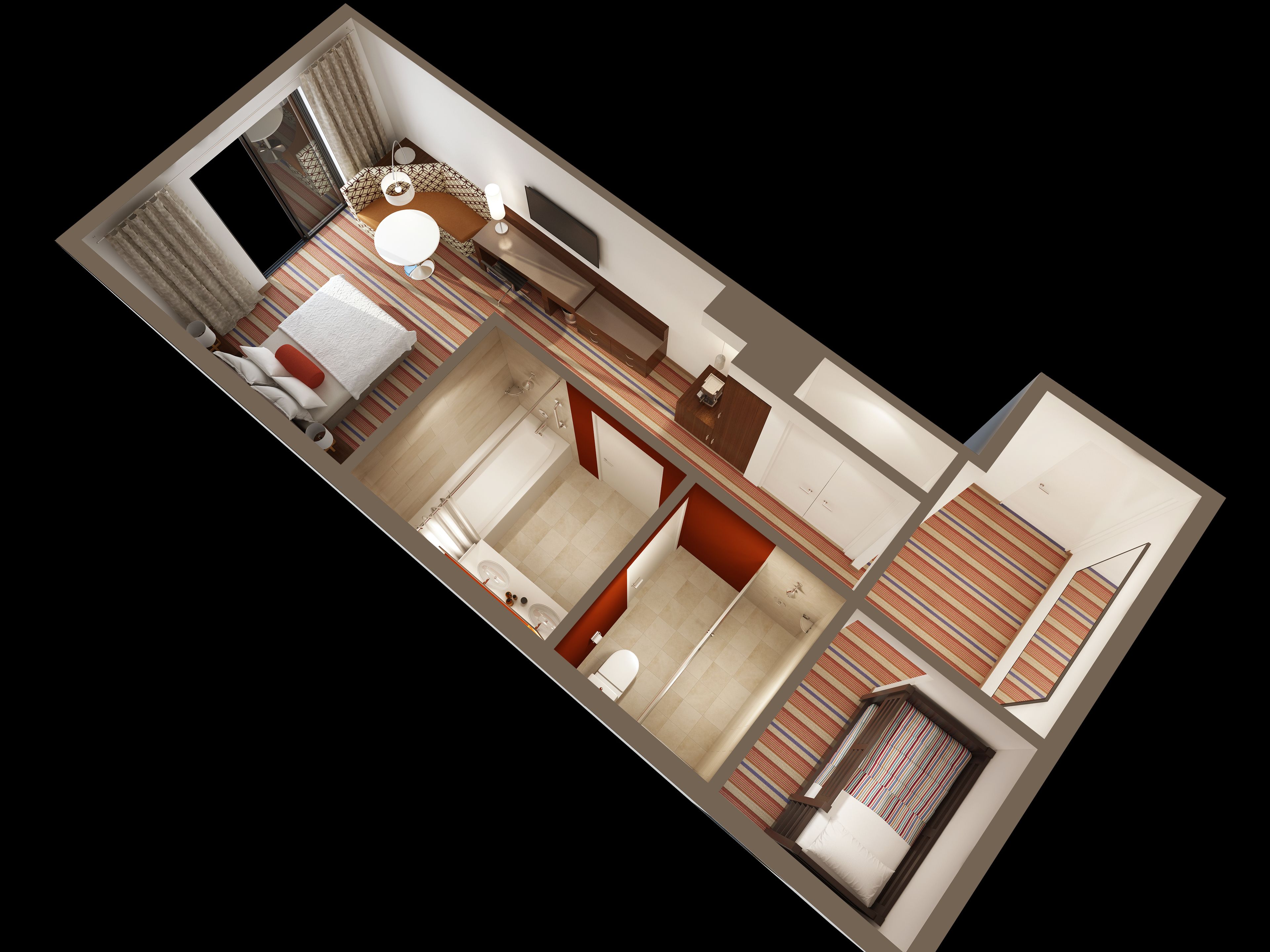 room, 1 king bed, balcony, resort view | premium bedding, in-room safe, desk, iron/ironing board