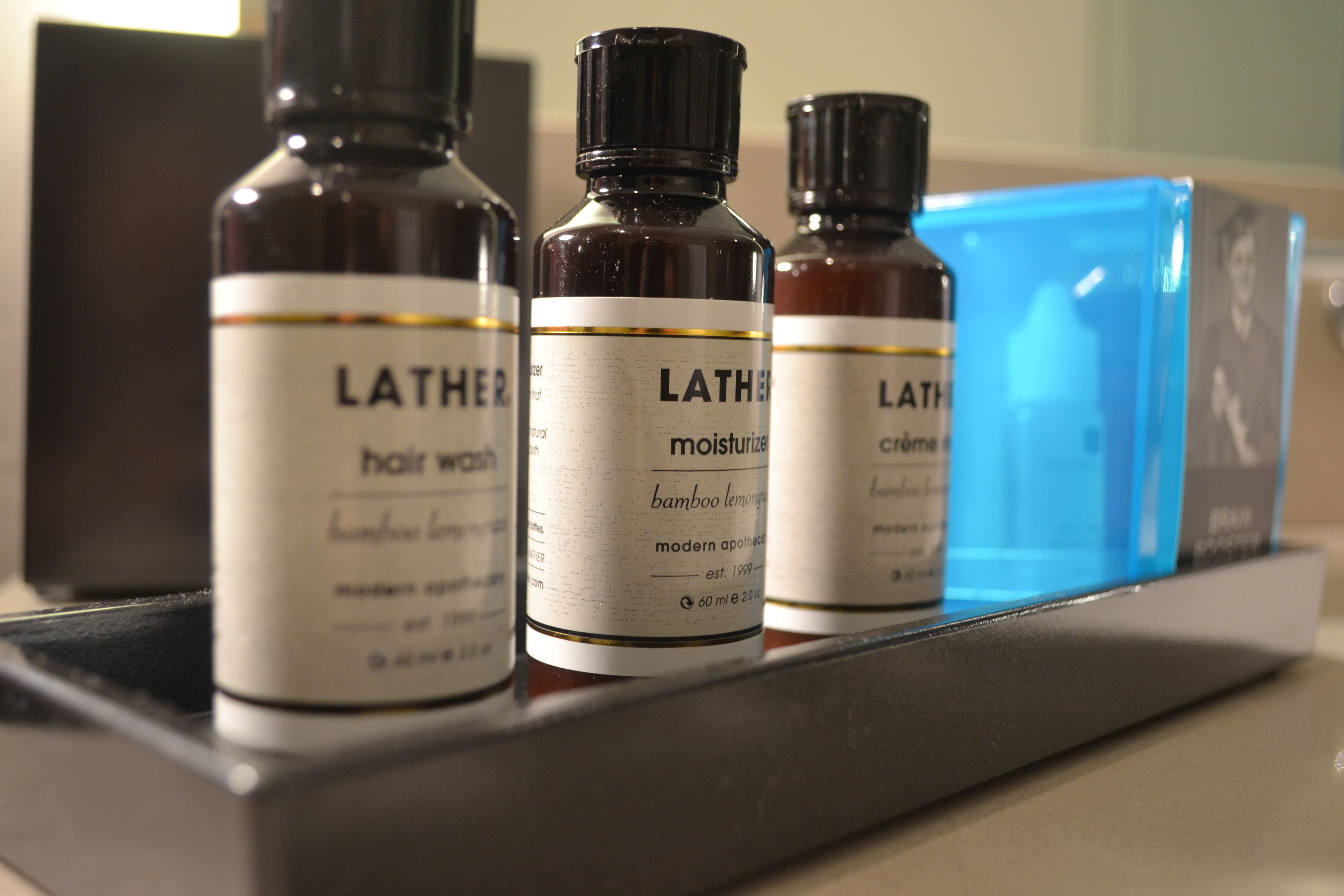 shower, designer toiletries, bathrobes, slippers