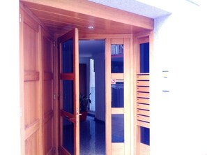 Interior entrance